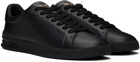 Polo Ralph Lauren Black Heritage Court II Sneakers