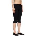 Nothing Written Black Wool Capris