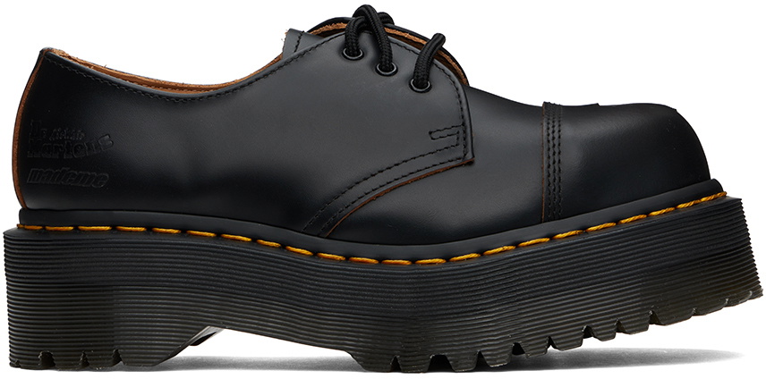 MadeMe Black Dr. Martens Edition 1461 Quad Derbys