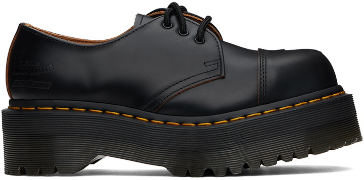 Photo: MadeMe Black Dr. Martens Edition 1461 Quad Derbys