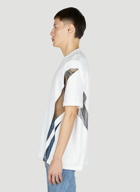 Mugler - Sheer Panel T-Shirt in White