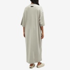 Fear of God ESSENTIALS Women's 3/4 Sleeve Dress in Seal