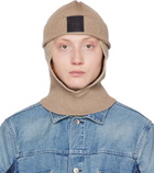 Y-3 Beige Icon Balaclava