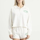 Calvin Klein Women's Logo Cotton Jersey Polo in Tofu