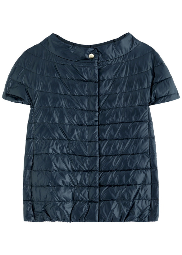 Photo: Herno Quilted Shell Gilet Navy