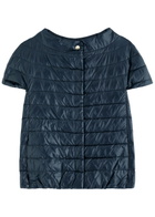 Herno Quilted Shell Gilet Navy