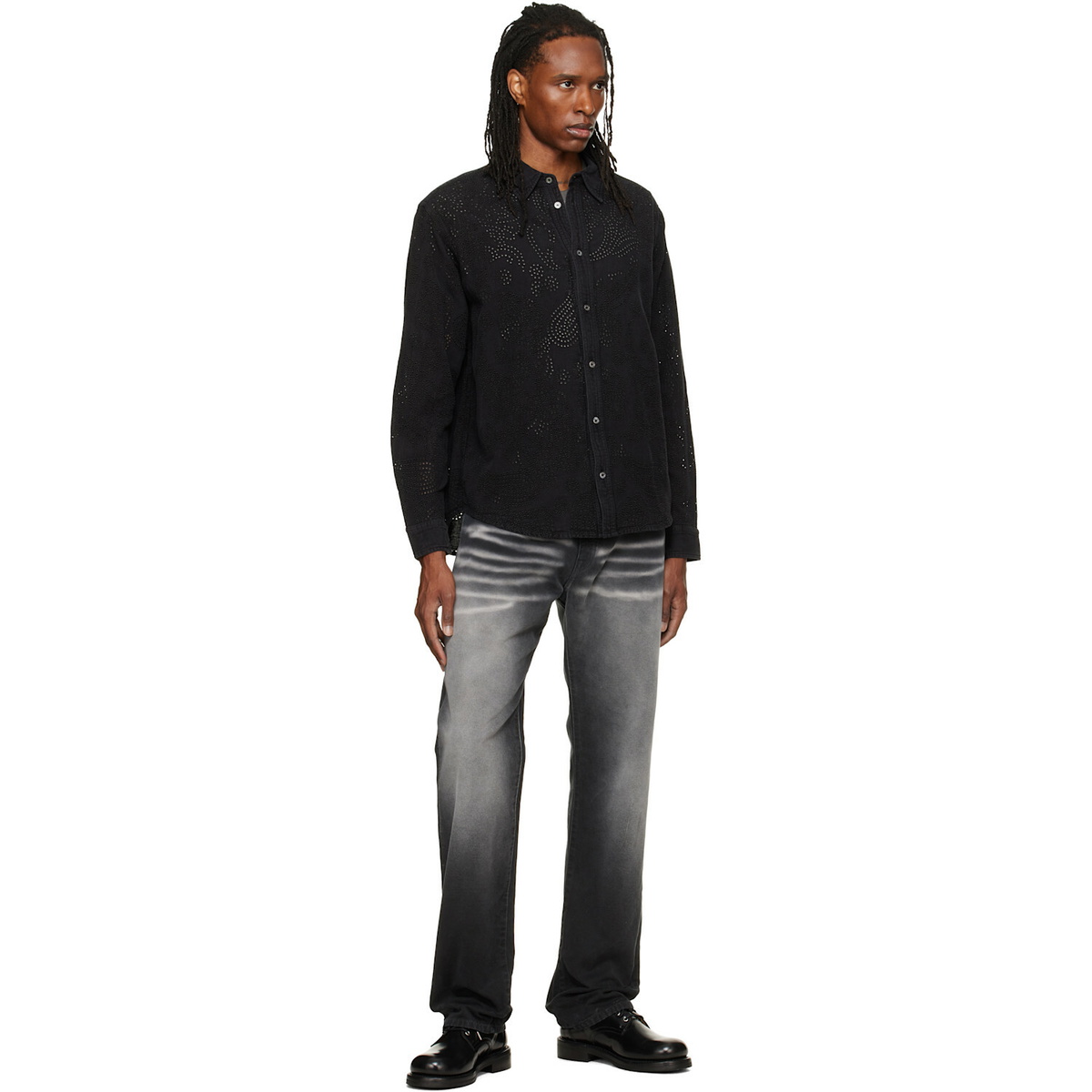 Isabel Marant Black Cybilio Denim Shirt