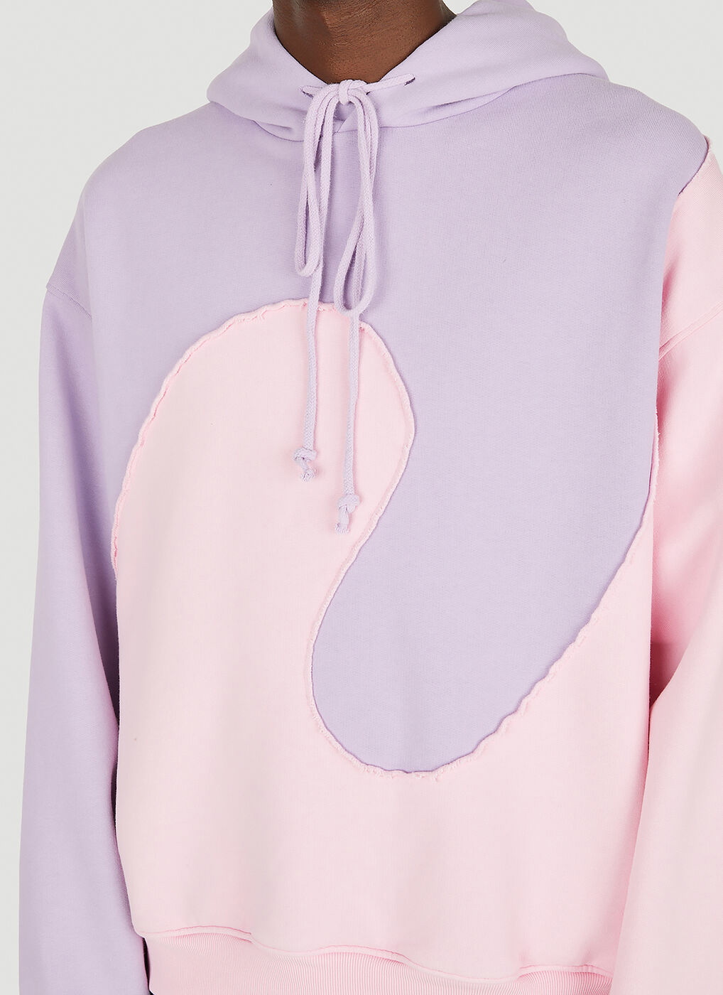 ERL Wave Hoodie Purple Pink