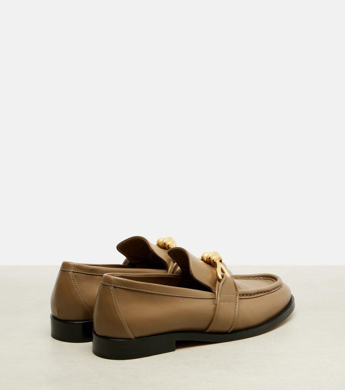 Bottega Veneta Astaire Knot leather loafers