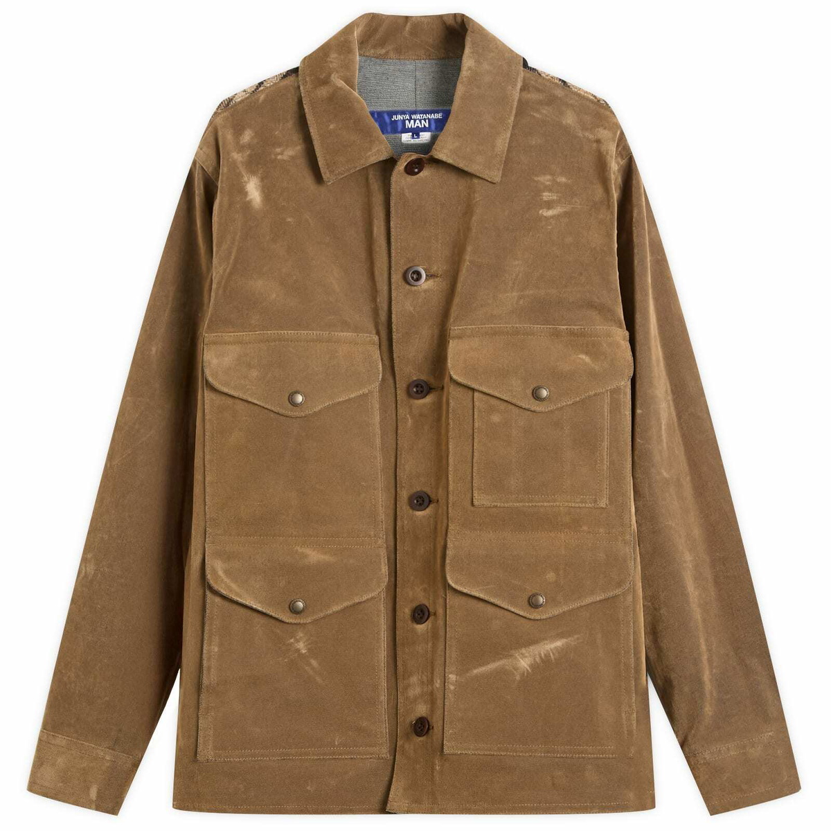 Junya Watanabe MAN x Jean-Michel Basquiat Button Down Shirt in