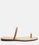 Amanu Kibera suede sandals