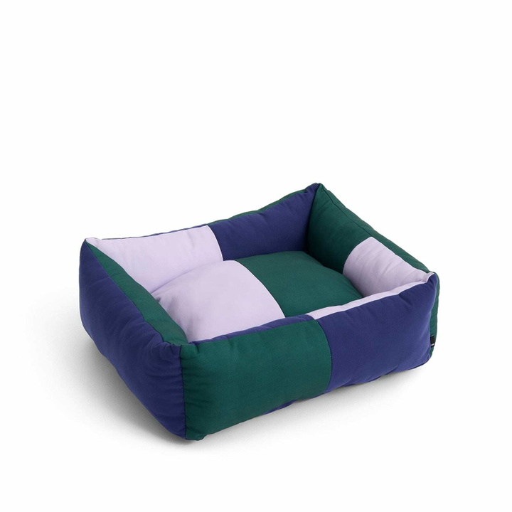 Photo: HAY Dog Bed - Small in Green/Lavender/Blue 