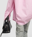 Balenciaga Cotton poplin striped shirt