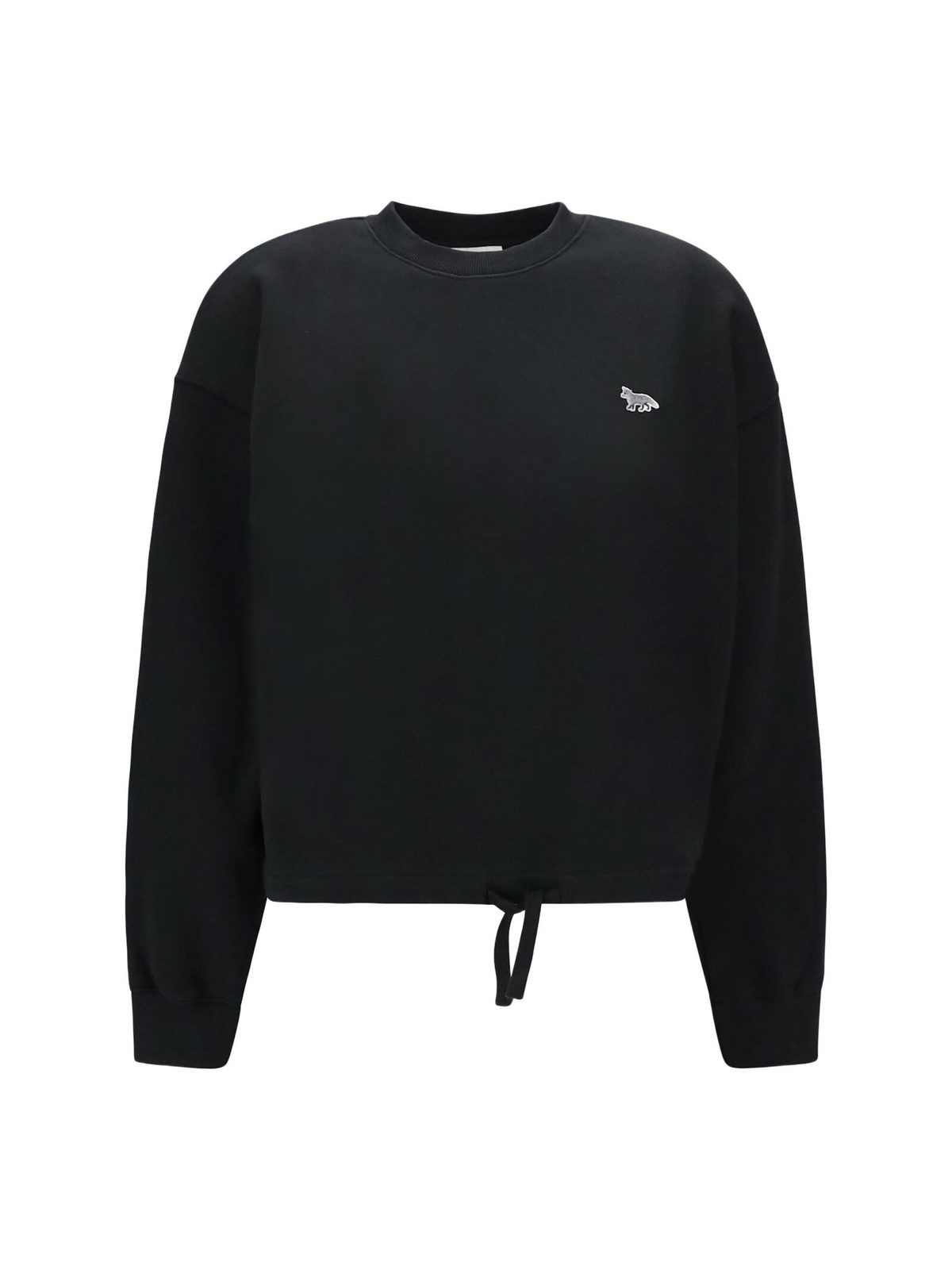 【送料&関税込】Maison KitsunAC Black Cotton Sweatshirt Sweatshirts & Hoodies - Ready to Wear - Men | Maison Kitsuné