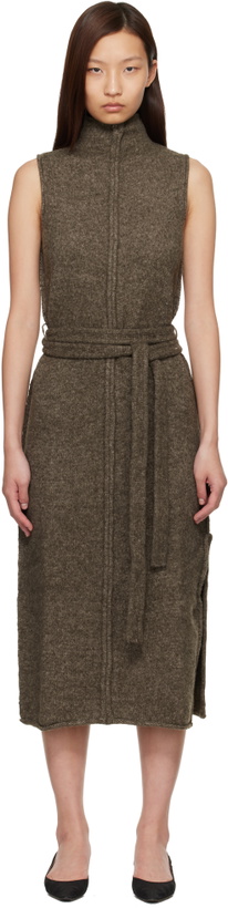PROENZA SCHOULER Cora Pleated Crepe Chiffon Long Dress Proenza Schouler