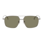 Dunhill Silver Titanium Aviator Sunglasses