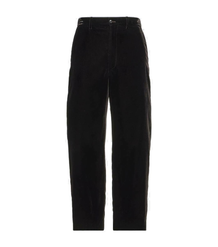 Photo: Giorgio Armani Velvet straight pants