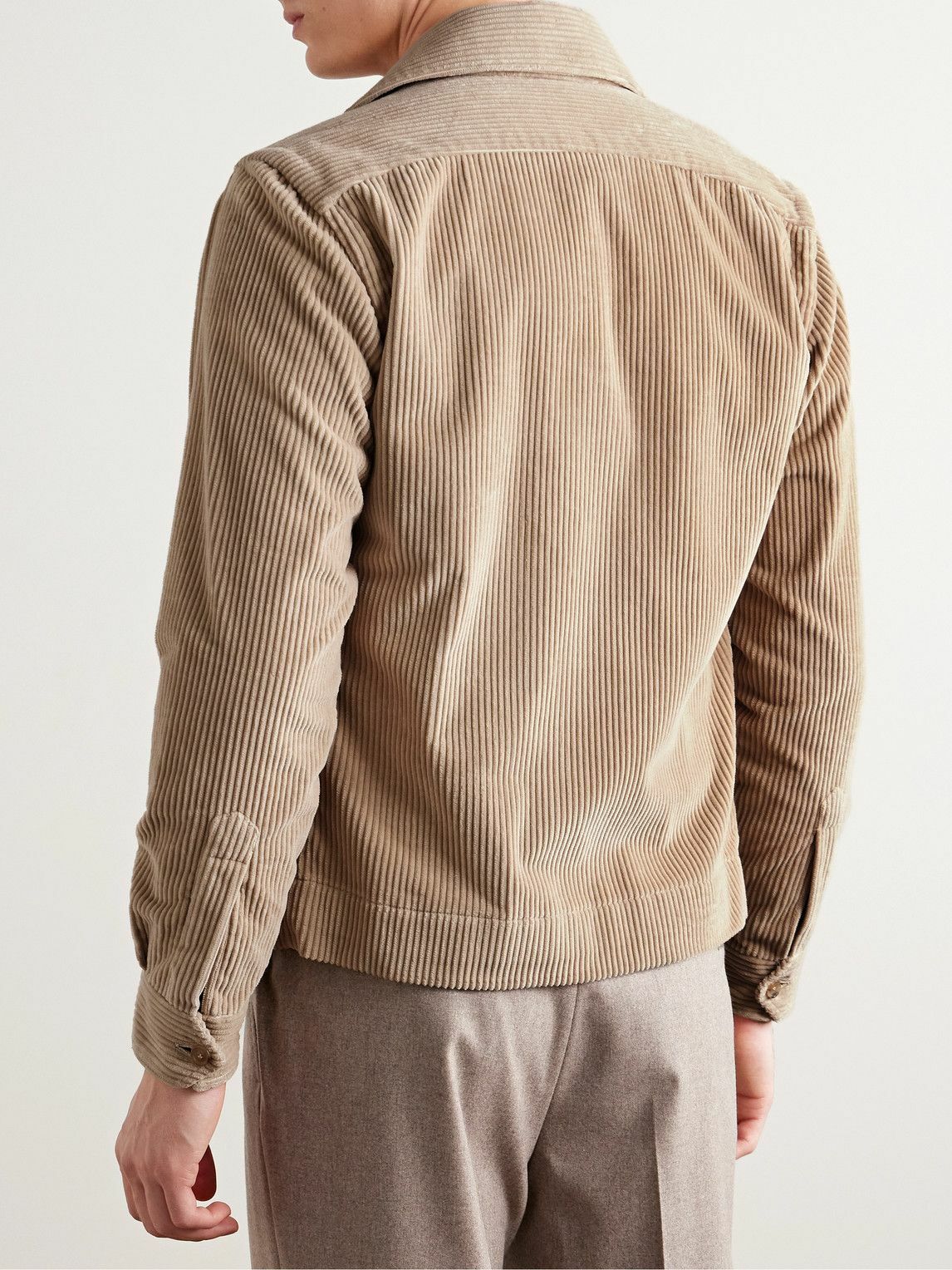 De Petrillo - Cotton-Corduroy Jacket - Neutrals
