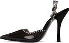 Les Petits Joueurs Black Jerry Waves Heels
