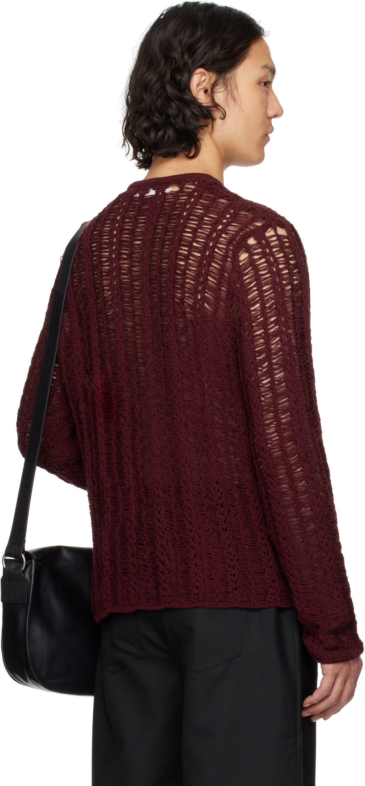 Séfr Burgundy Yorgos Sweater