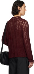Séfr Burgundy Yorgos Sweater