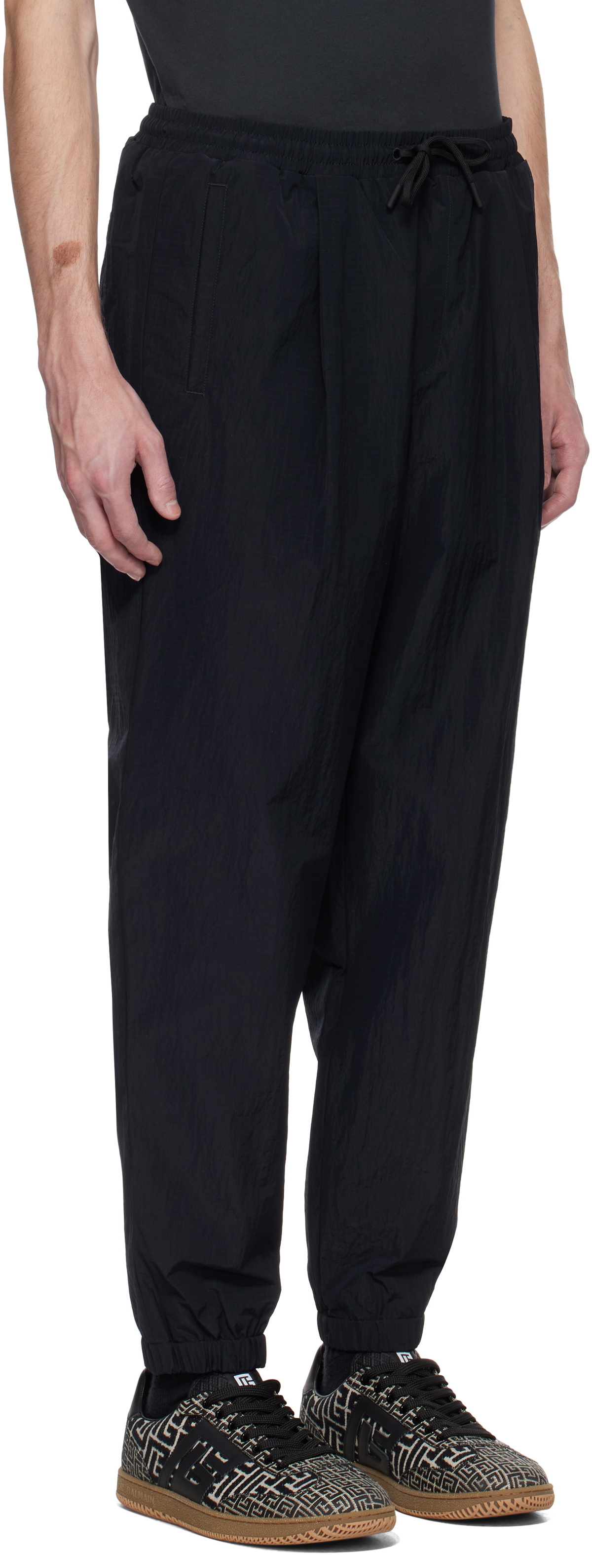 MACKAGE Navy Martin-WB Water-Repellent Ripstop Sweatpants