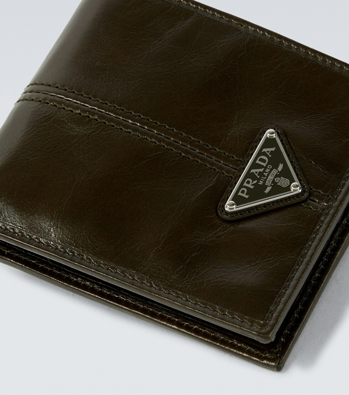 Prada Leather bifold wallet
