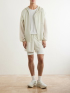 On - Post Archive Faction Zero Logo-Print Shell Jacket - Neutrals