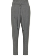 Fear of God - Slim-Fit Belted Super 120s Wool Suit Trousers - Gray