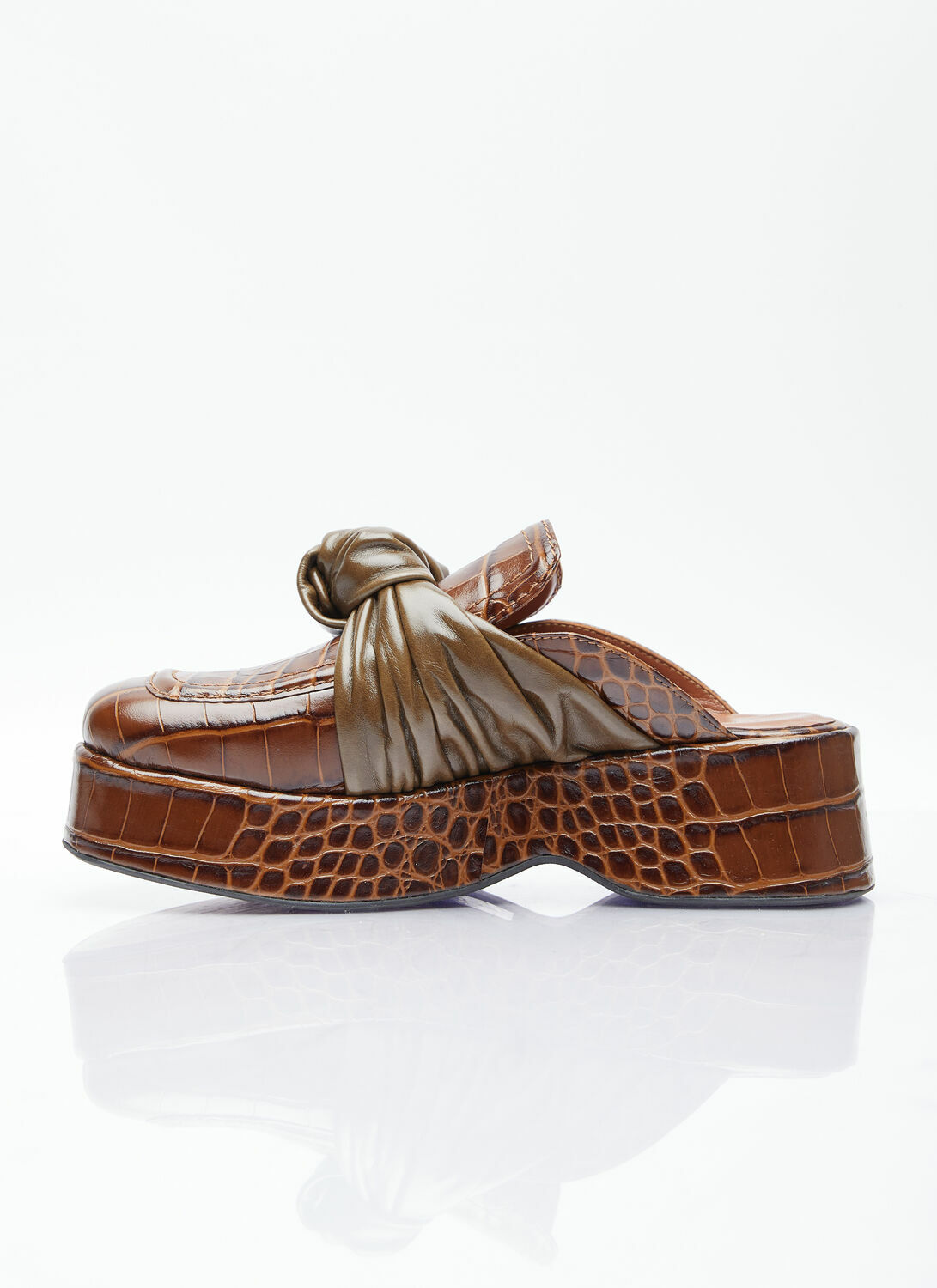 Rejina Pyo Knot Platform Mules