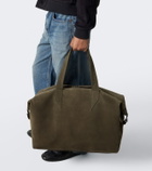 Métier Nomad Weekend suede duffel bag