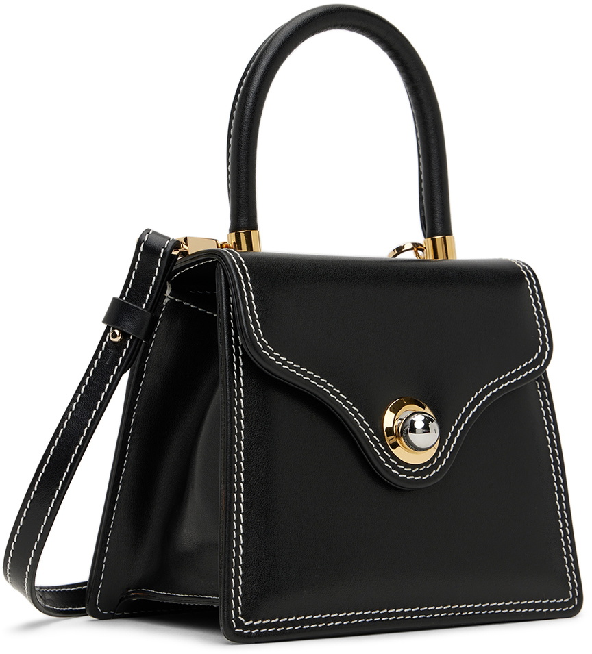 Ratio et Motus Black Leather Lady 15 Bag