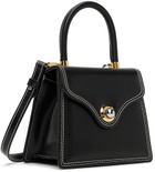 Ratio et Motus Black Leather Lady 15 Bag
