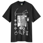 Lo-Fi Men's Data T-Shirt in Black