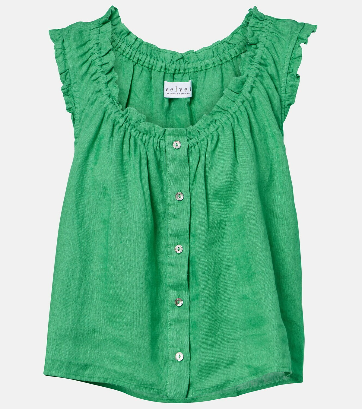 Velvet Tana linen top
