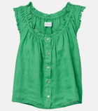 Velvet Tana linen top