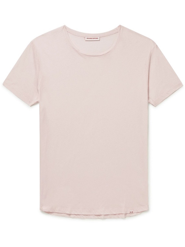 Photo: Orlebar Brown - OB-T Cotton-Jersey T-shirt - Pink