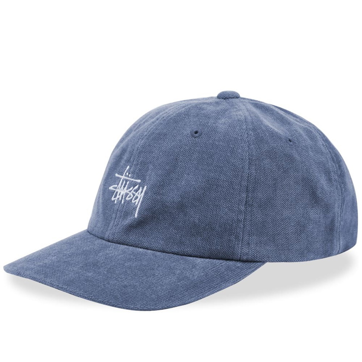 Photo: Stussy No Wale Cord Low Pro Cap Navy