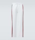 Gucci Web Stripe cotton-blend pants