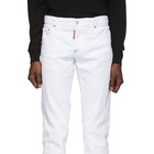 Dsquared2 White Slim Jeans