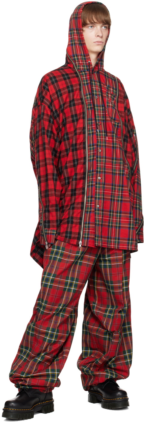KIDILL Red Check Shirt