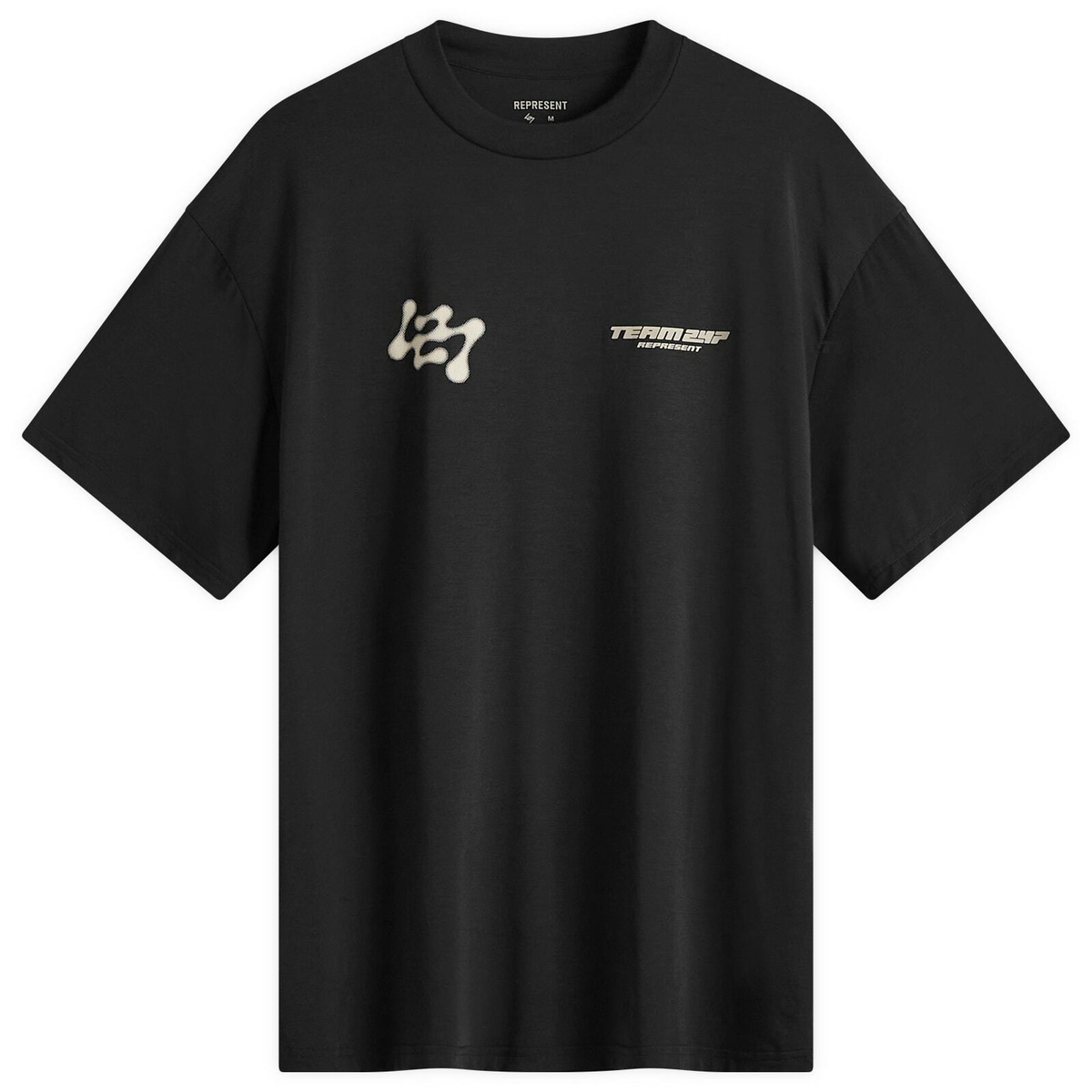 Represent Men's 247 Future Terrains Oversized T-Shirt in Black