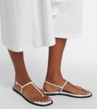 Toteme Leather thong sandals