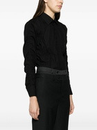 BETTTER Black Cotton Bodysuit