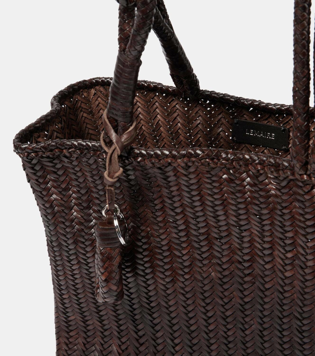 美品LEMAIREブラウン ドレープトートバッグ LEMAIRE Soft Game small quilted canvas shoulder bag | NET-A-PORTER