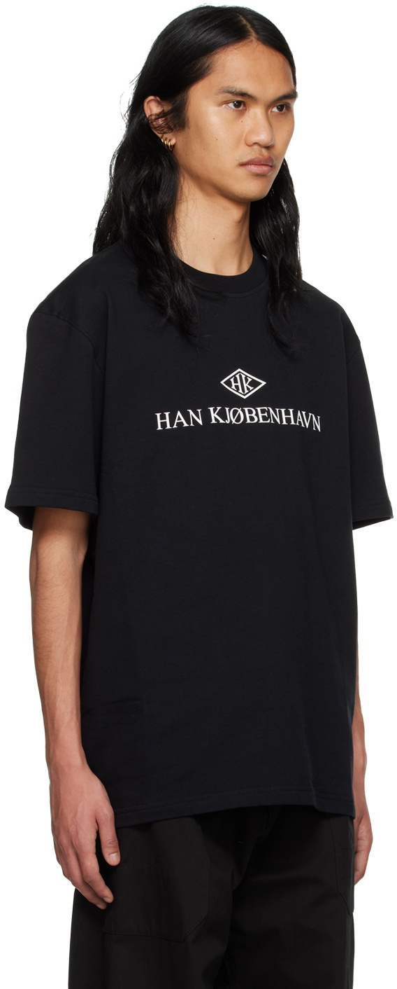 【関税込み】Han Kjobenhavn Tシャツ Han Kjobenhavn SSENSE Exclusive Black T-Shirt Han Kjobenhavn