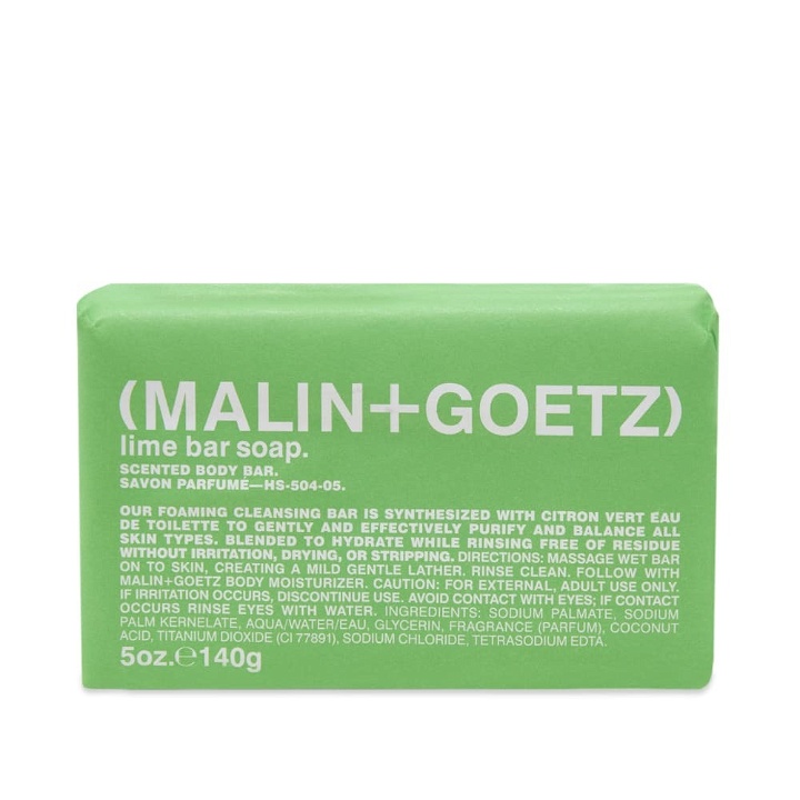 Photo: Malin + Goetz Lime Soap Bar