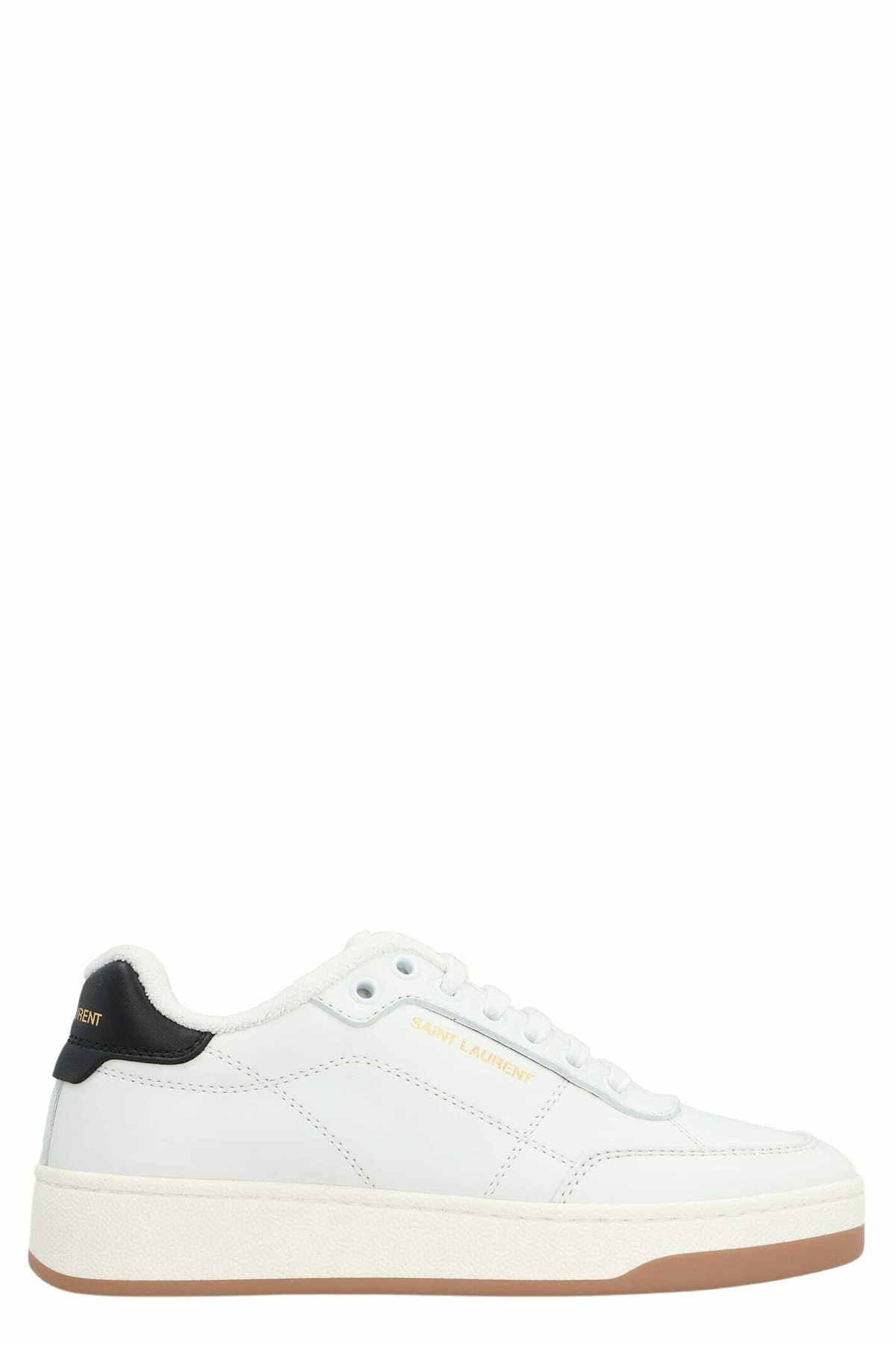 Saint Laurent White & Green Court Classic SL/06 Sneakers Saint Laurent