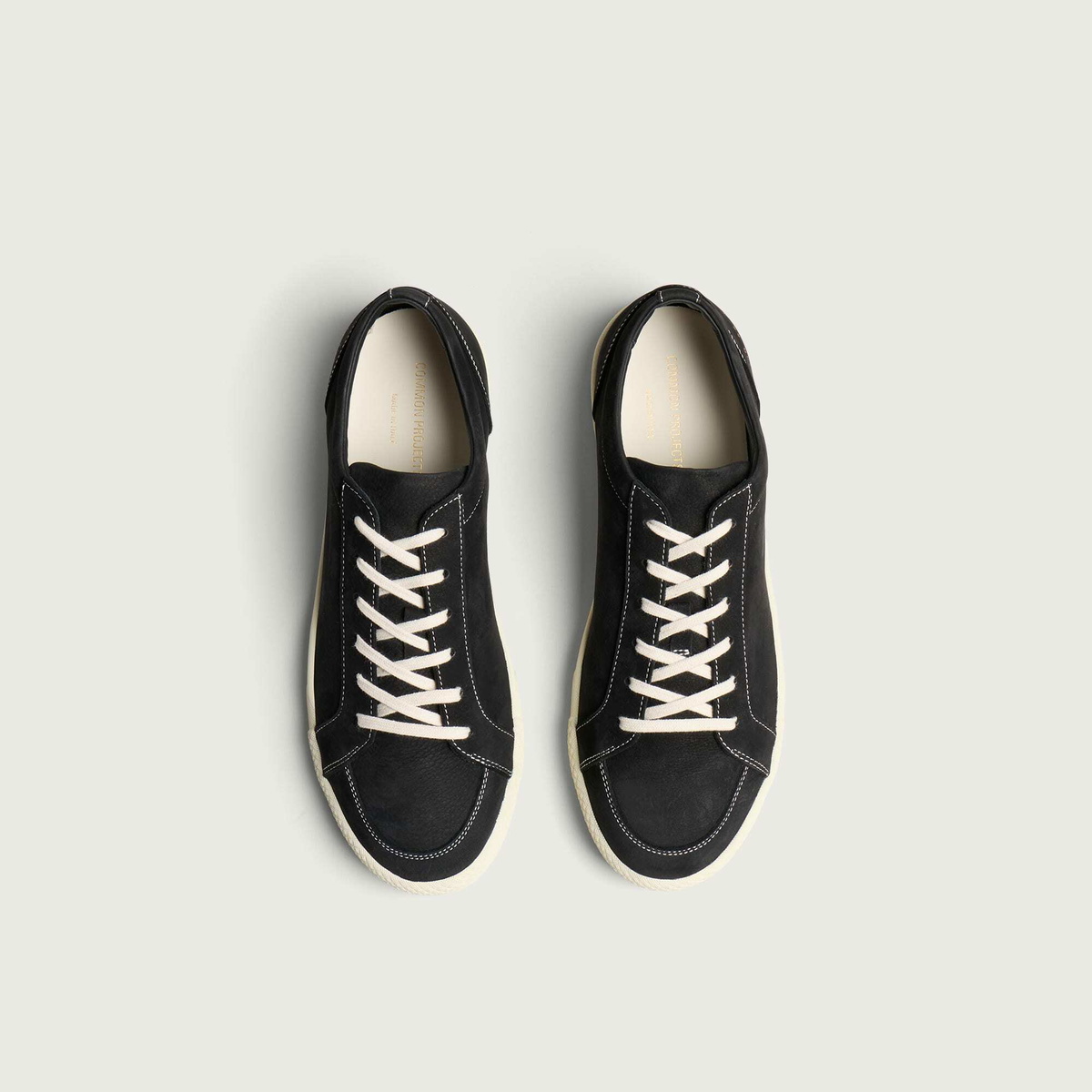 Common Projects Men's Skate Nubuck Sneaker in Black