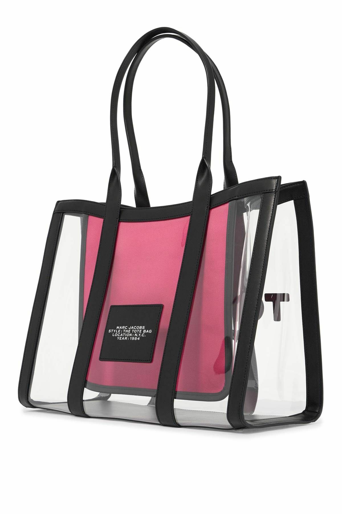 MARC JACOBS the clear large tote bag - b Black Marc Jacobs